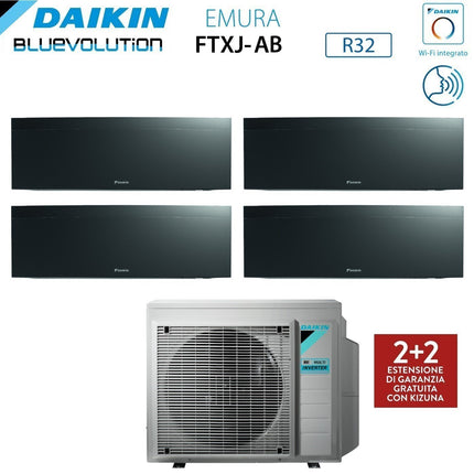 immagine-2-daikin-climatizzatore-condizionatore-daikin-bluevolution-quadri-split-inverter-serie-emura-black-iii-12121212-con-4mxm80n-r-32-wi-fi-integrato-12000120001200012000-colore-nero-garanzia-italiana
