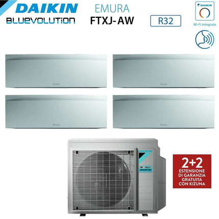 immagine-2-daikin-climatizzatore-condizionatore-daikin-bluevolution-quadri-split-inverter-serie-emura-white-iii-79915-con-4mxm80n-r-32-wi-fi-integrato-70009000900015000-colore-bianco-garanzia-italiana