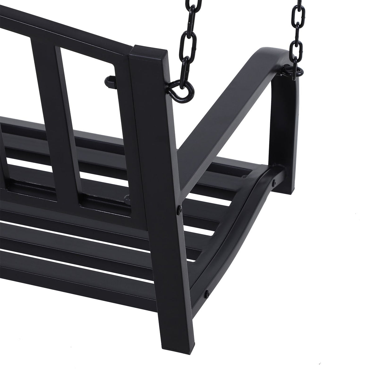 easycomfort easycomfort altalena da giardino dondolo sospeso da giardino in metallo nero ean 8054144133188