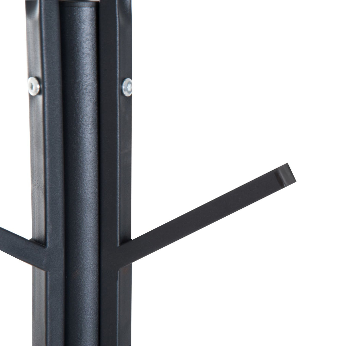 easycomfort easycomfort appendiabiti da terra attaccapanni in metallo e legno nero 45x45x180cm ean 8054111840163