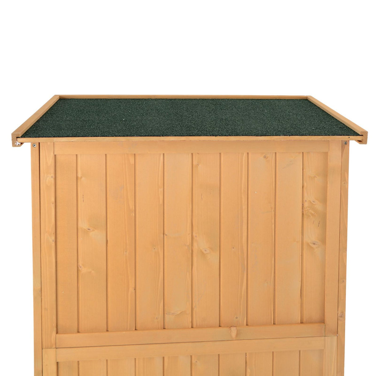 easycomfort easycomfort capanno per attrezzi e utensili da giardino con 4 scompartimenti in legno di abete impermeabile 87x46 5x160cm ean 8055776914152