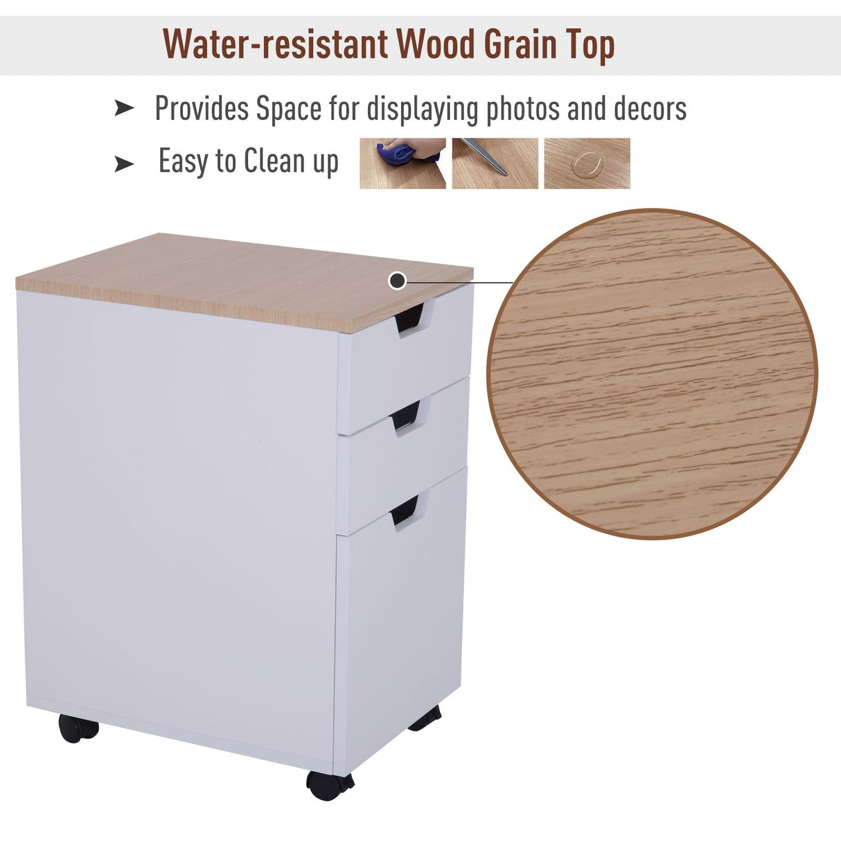 easycomfort easycomfort cassettiera armadietto portadocumenti in legno bianco 33x45x60cm ean 8054111847032