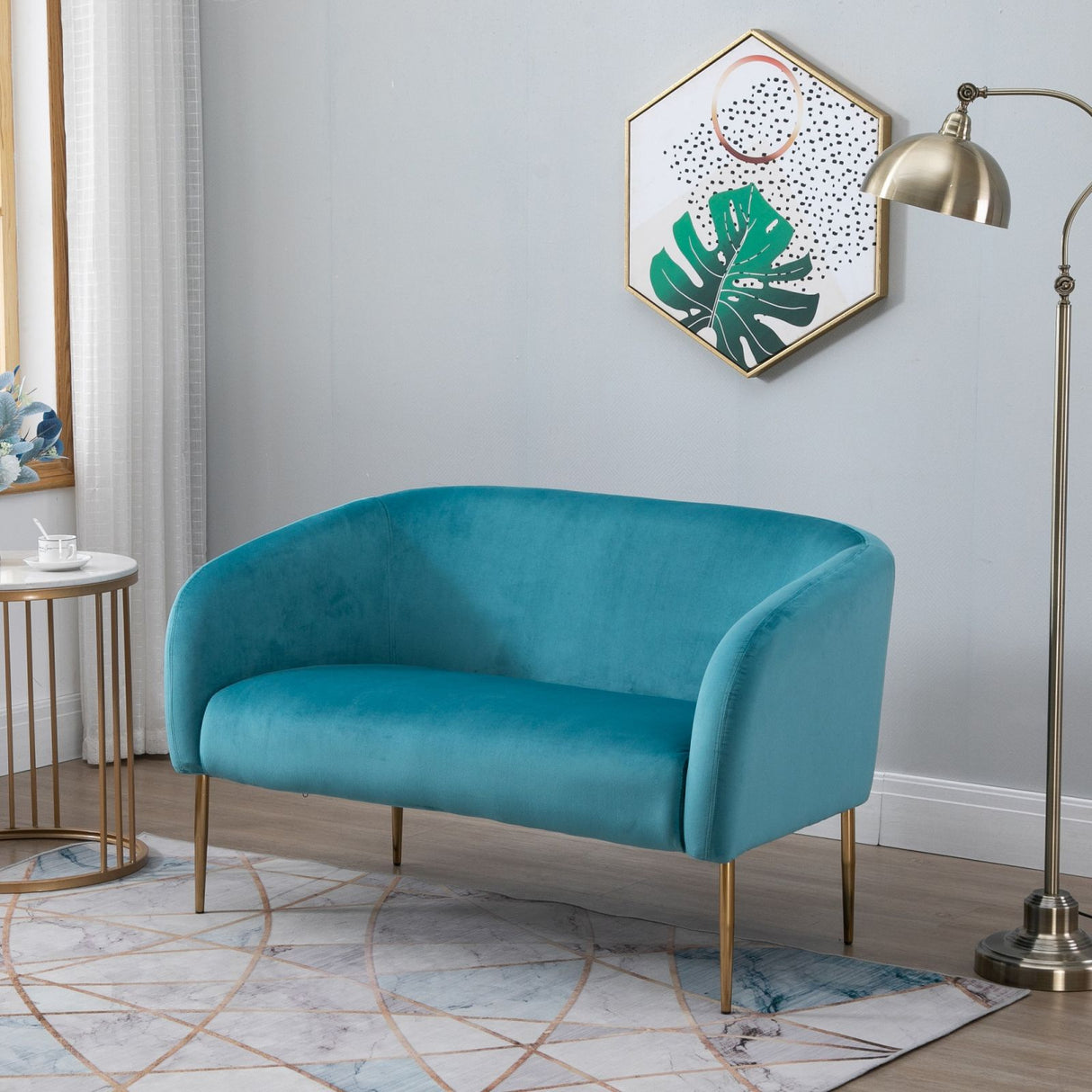 easycomfort easycomfort divano 2 posti con schienale e braccioli arredamento soggiorno e ufficio ean 8055776916415