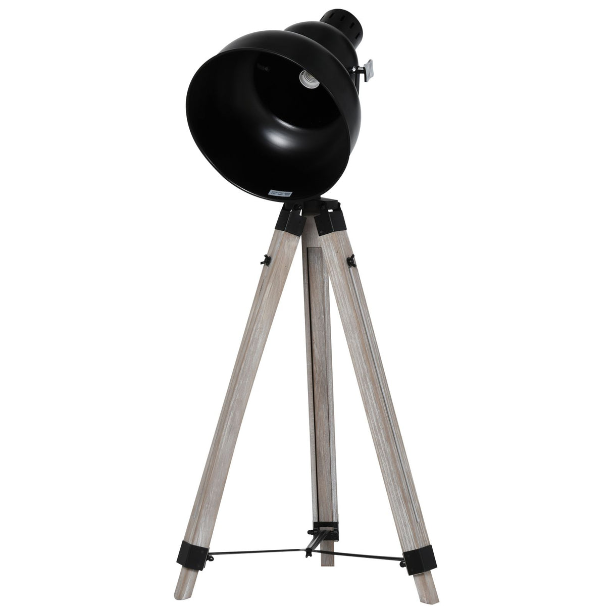 easycomfort easycomfort lampada da terra con treppiedi altezza e paralume regolabile lampadine e27 ean 8054144137032