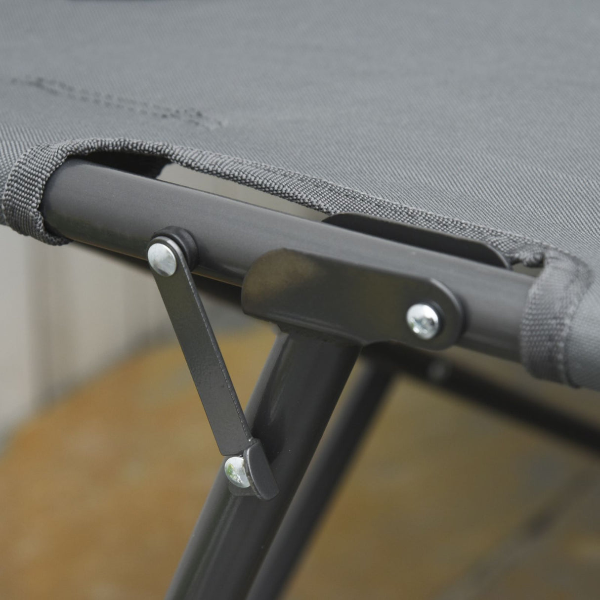 easycomfort easycomfort letto matrimoniale da campeggio brandina pieghevole e portatile grigia ean 8054144139449