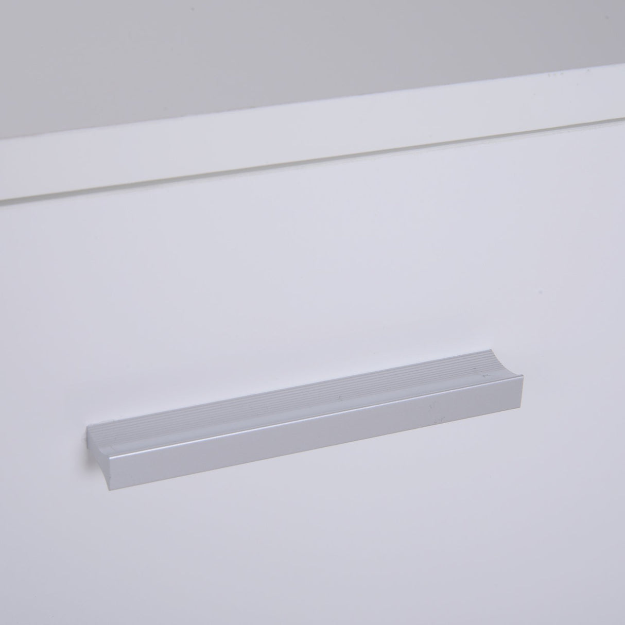 easycomfort easycomfort mobiletto cassettiera 2 cassetti 2 ante con ripiano regolabile in legno bianco 71x35x76cm ean 8054111847858