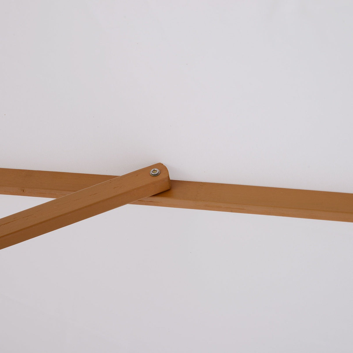 easycomfort easycomfort ombrellone da giardino diametro 3m in legno bianco ean 8054111842808