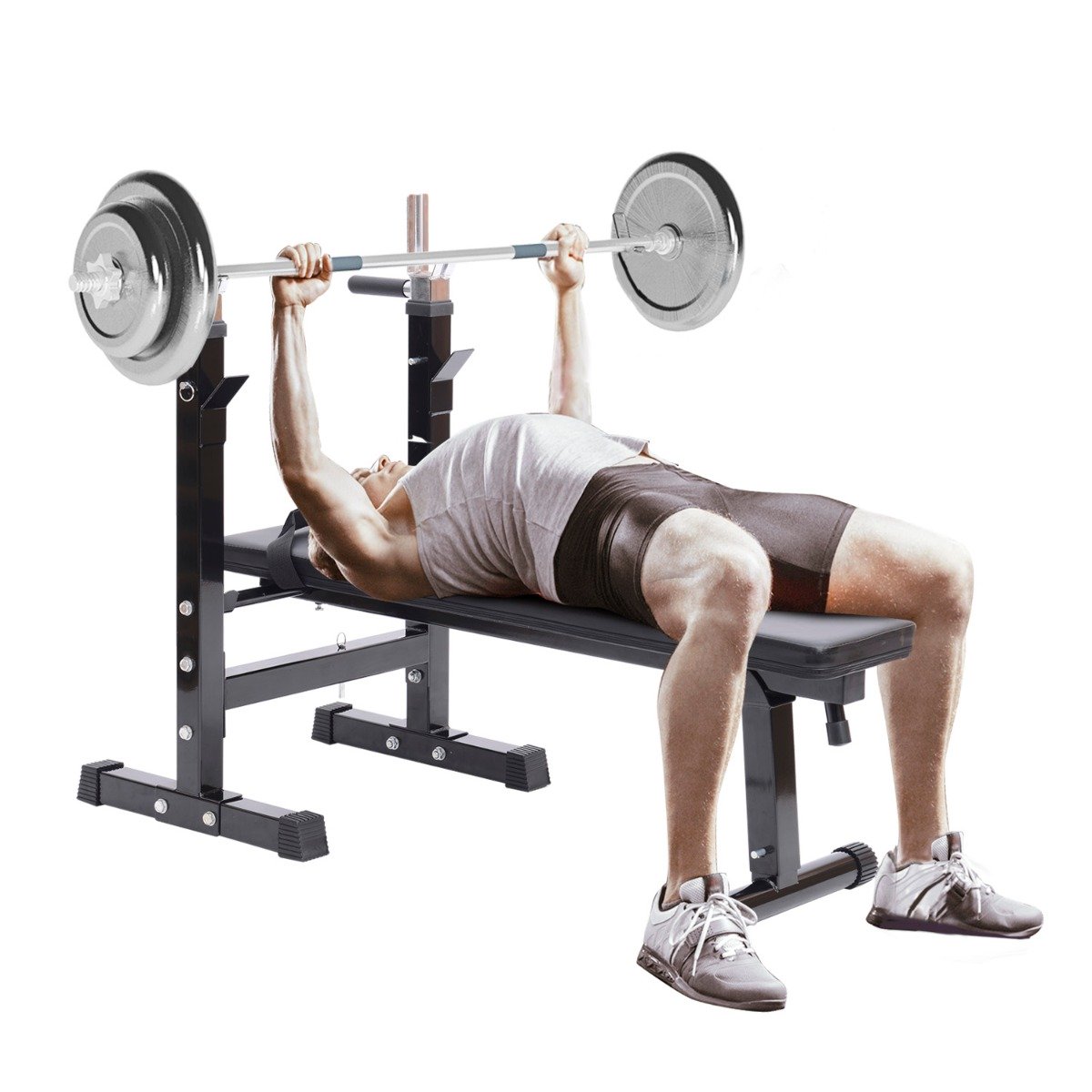 easycomfort easycomfort panca pesi pieghevole per palestra e home gym ean 8054111845496