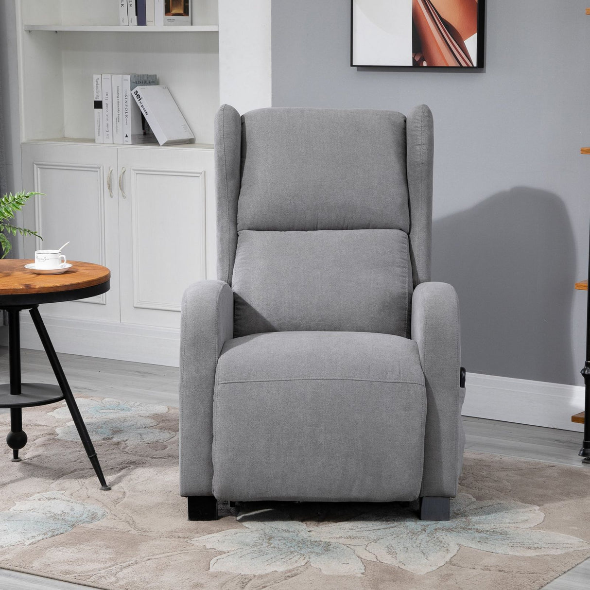 easycomfort easycomfort poltrona alzapersona reclinabile ed elettrica con ruote e telecomando grigia ean 8055776911502