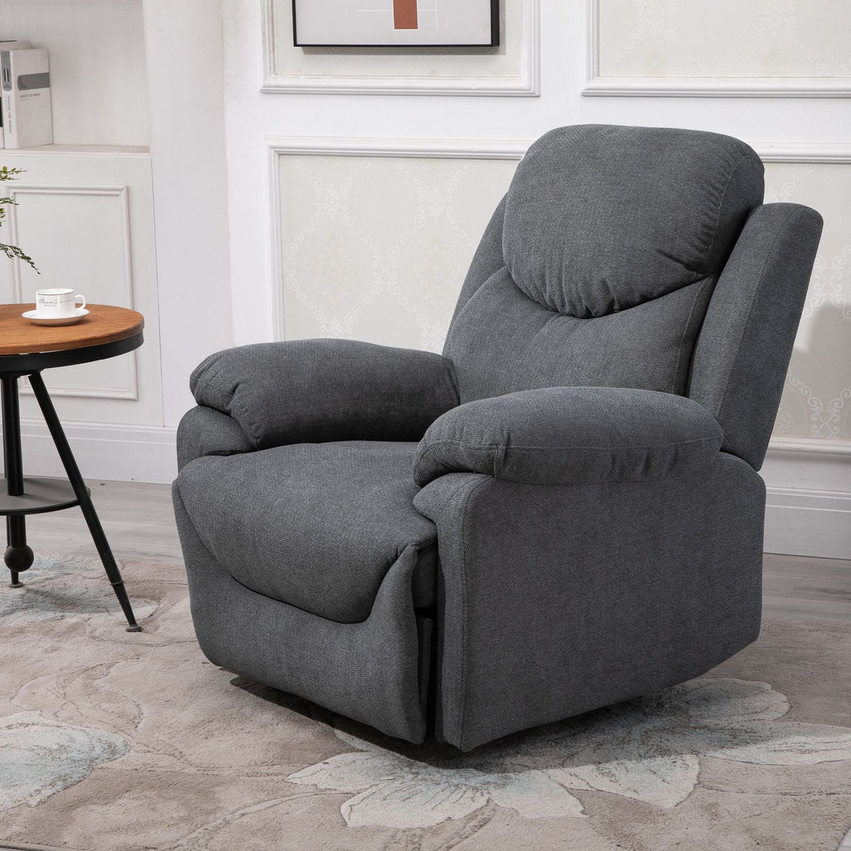 easycomfort easycomfort poltrona relax reclinabile divano sedia ergonomico con schienale reclinabile e poggiapiedi ean 8055776913636