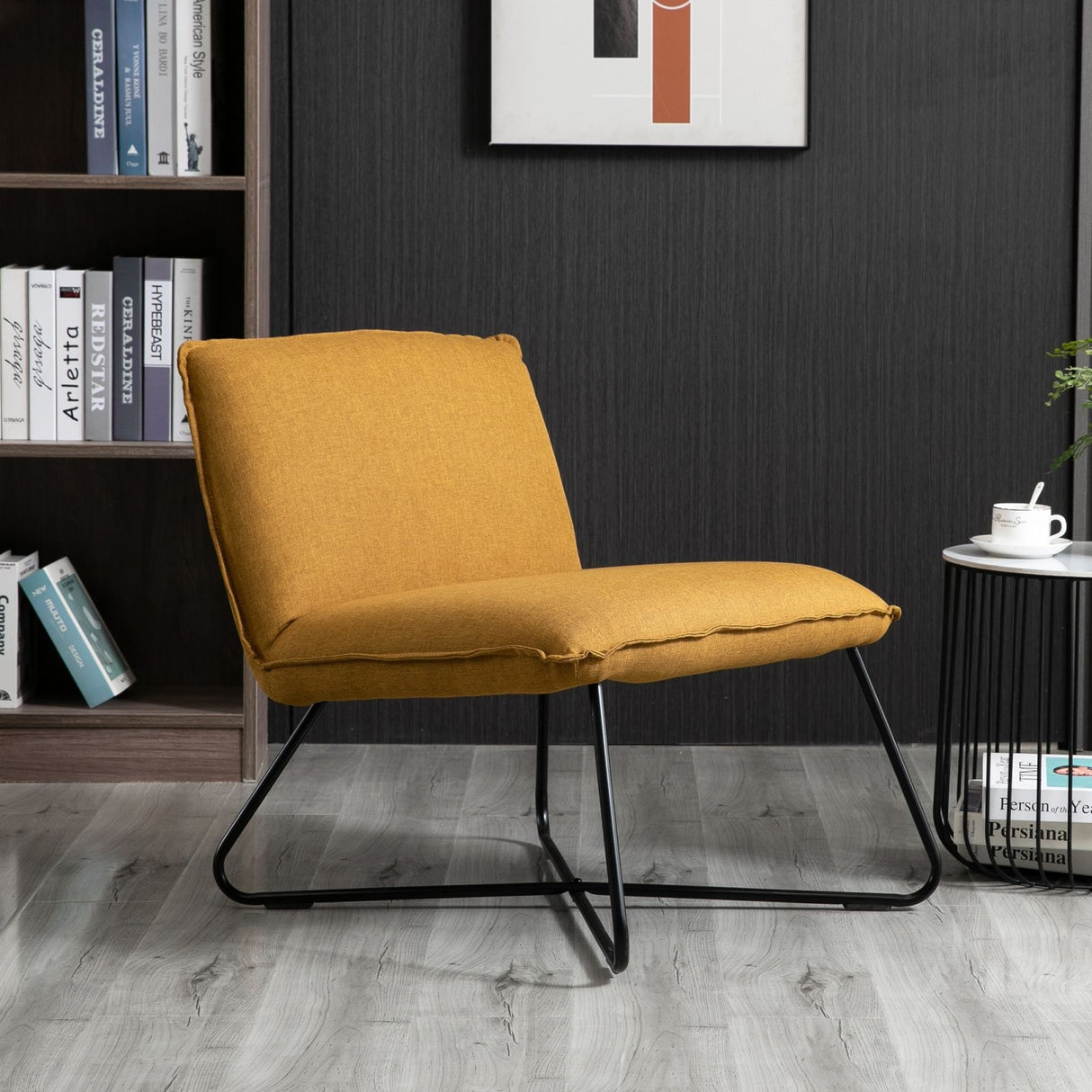 easycomfort easycomfort poltroncina moderna sedia imbottita stile nordico struttura in metallo ean 8055776916002