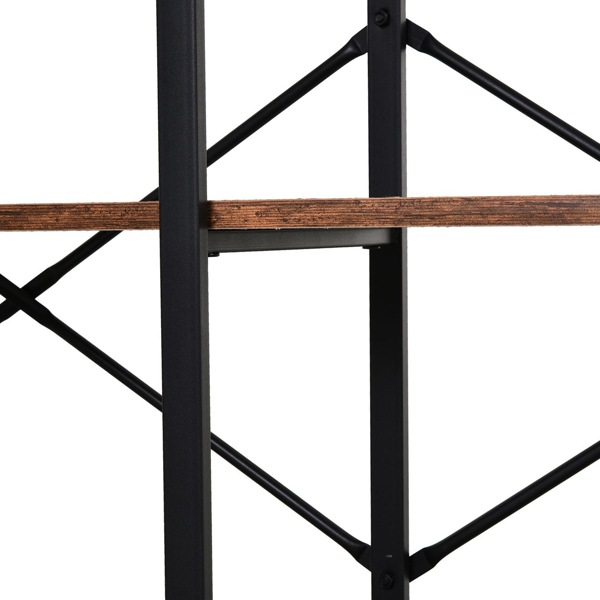 easycomfort easycomfort scaffale stile industrial 3 livelli struttura in acciaio 120 x 30 x 76 cm ean 8054111848541