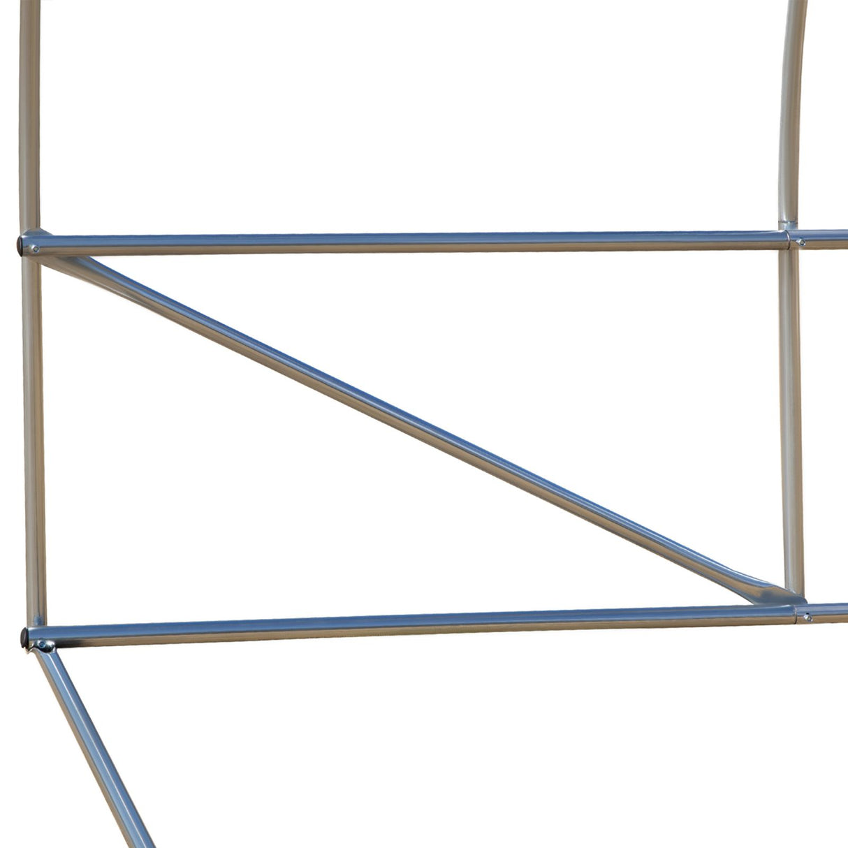 easycomfort easycomfort serra a tunnel da giardino 1 porta e 6 finestre in pe e acciaio ean 8054144134802