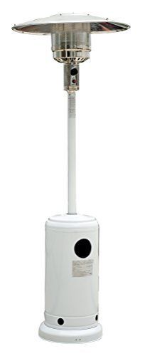 easycomfort easycomfort stufetta da esterno fungo a gas in piastra di ferro patio heater riscaldamento bianco ean 8054144139593