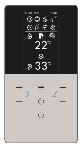 ferroli pompa di calore reversibile aria acqua inverter ferroli omnia s 3 2 14 trifase r 32 con comando incluso