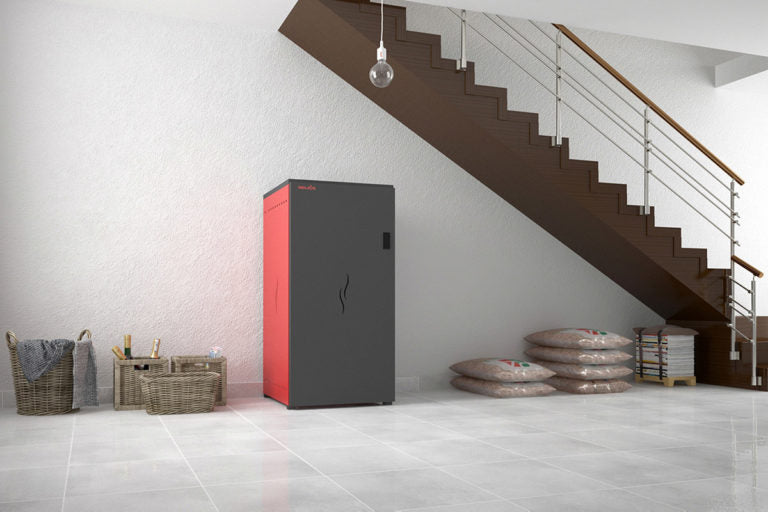 helios termocaldaia a pellet e nocciolino helios tecnologie modello internya 25 potenza 25 kw