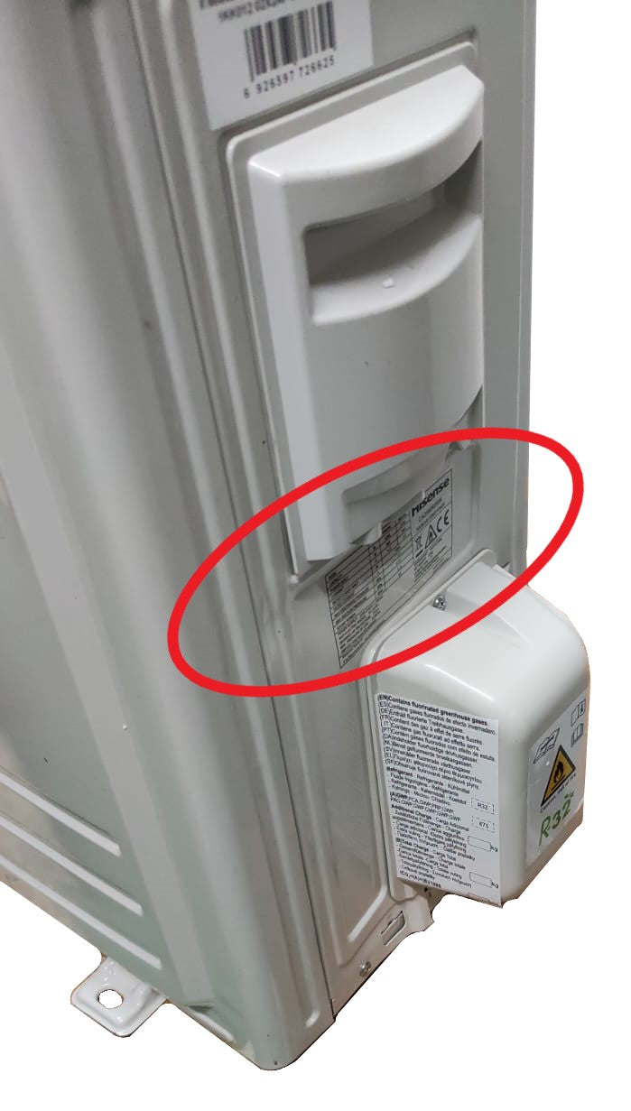 hisense area occasioni climatizzatore condizionatore hisense inverter serie easy smart 12000 btu ca35mr05g ca35mr05w r 32 wi fi optional classe aa 25