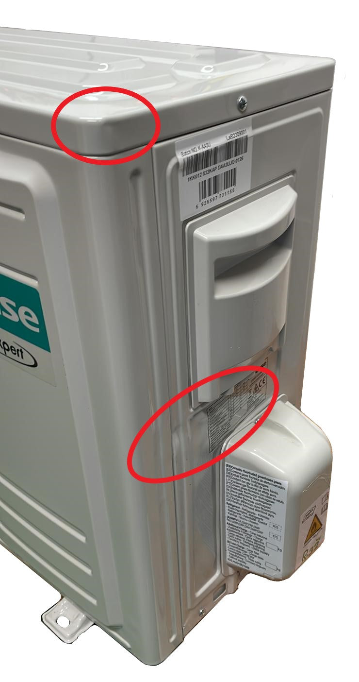 hisense area occasioni climatizzatore condizionatore hisense inverter serie halo 12000 btu cbmr1205g cbmr1205w r 32 wi fi optional aa 4