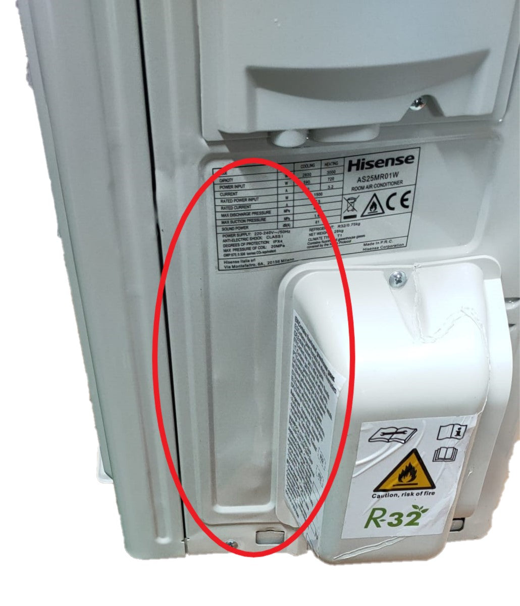 hisense area occasioni climatizzatore condizionatore hisense inverter serie new energy 9000 btu kc25mr01g as25mr01w r 32 wi fi integrato classe aa