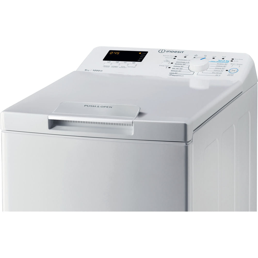 indesit lavatrice a caricamento dallalto indesit 6 kg btw s6230p itn 1200 giri classe d ean 8050147623176