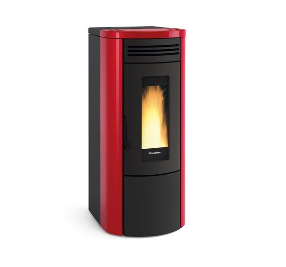 la nordica termostufa a pellet la nordica extraflame costanza idro 17 kw wi fi integrato vari colori disponibili bianca ean 8055776918242