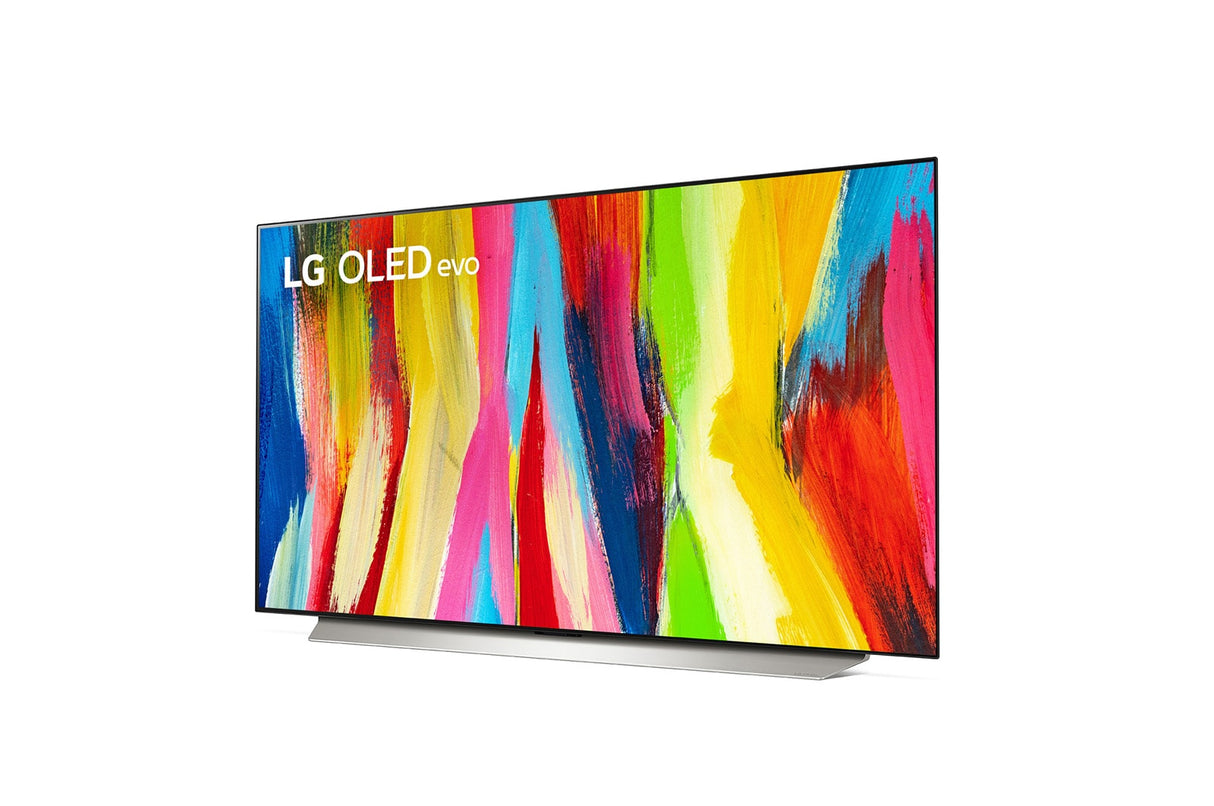 lg lg smart tv 48 ultra hd 4k uhd oled bluetooth wifi 4 hdmi 3 usb dvb t2s2 oled48c26lb colore silver