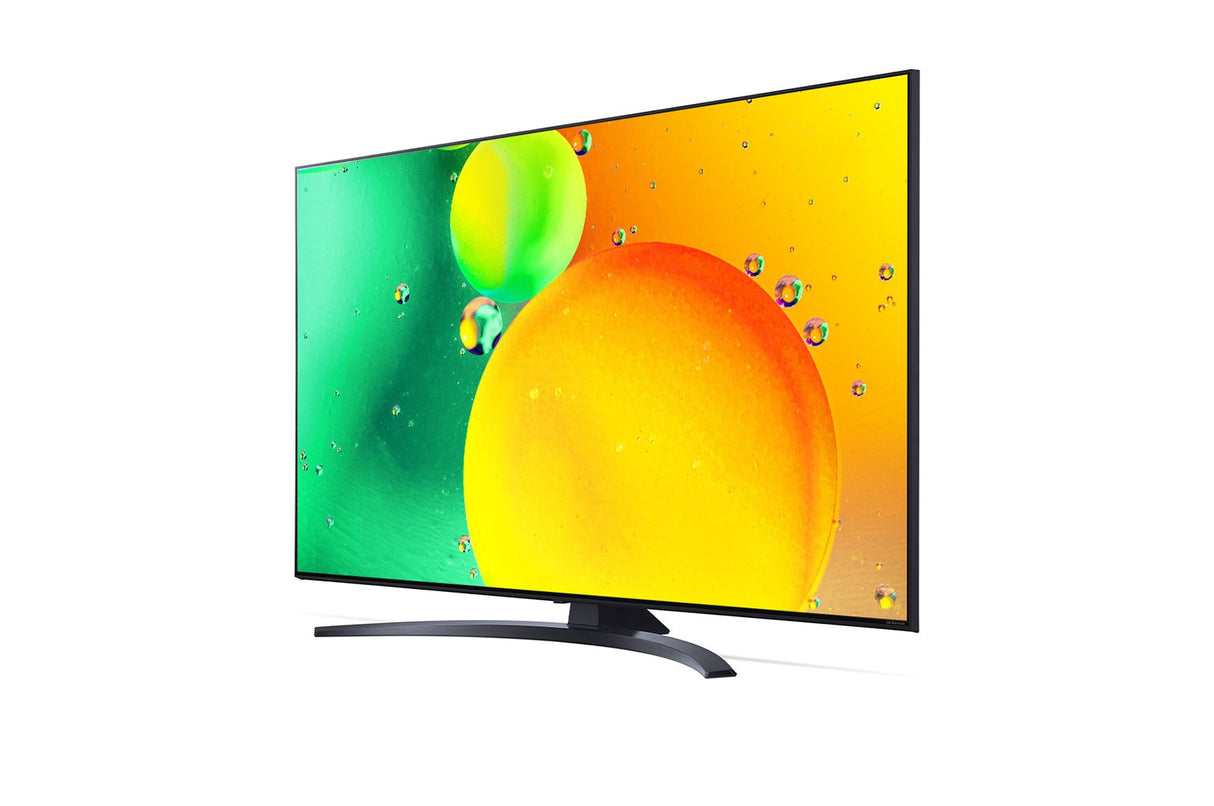lg televisore smart tv lg nanocell 55 55nano763qa 4k ultra hd colore nero