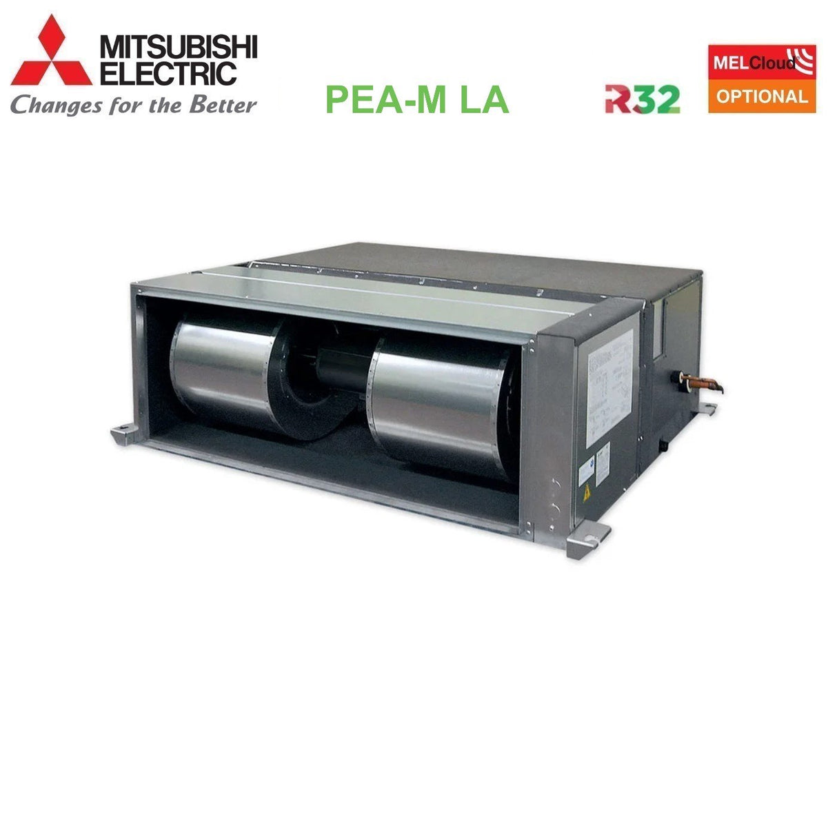 mitsubishi electric climatizzatore condizionatore mitsubishi electric canalizzato canalizzabile power inverter alta prevalenza 65000 btu pea m200la puz zm200yka trifase r 32 wi fi optional