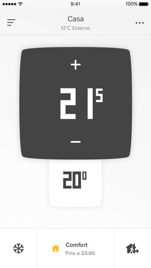 netatmo termostato intelligente netatmo ink010 controllo a distanza wi fi
