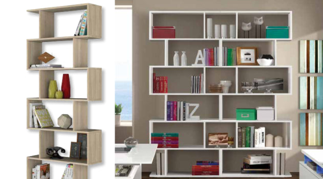 no brand libreria athena cm 80x25x192h rovere