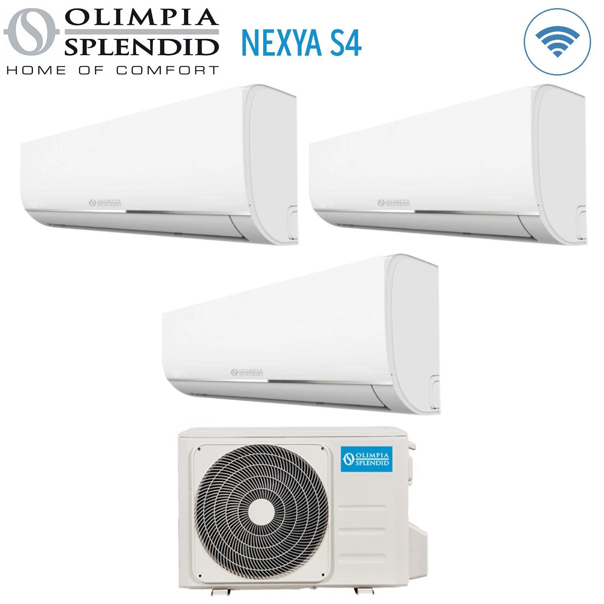 olimpia splendid climatizzatore condizionatore olimpia splendid trial split inverter serie nexya s4 9912 con os cemyh21e1 r 32 wi fi optional 9000900012000 novita