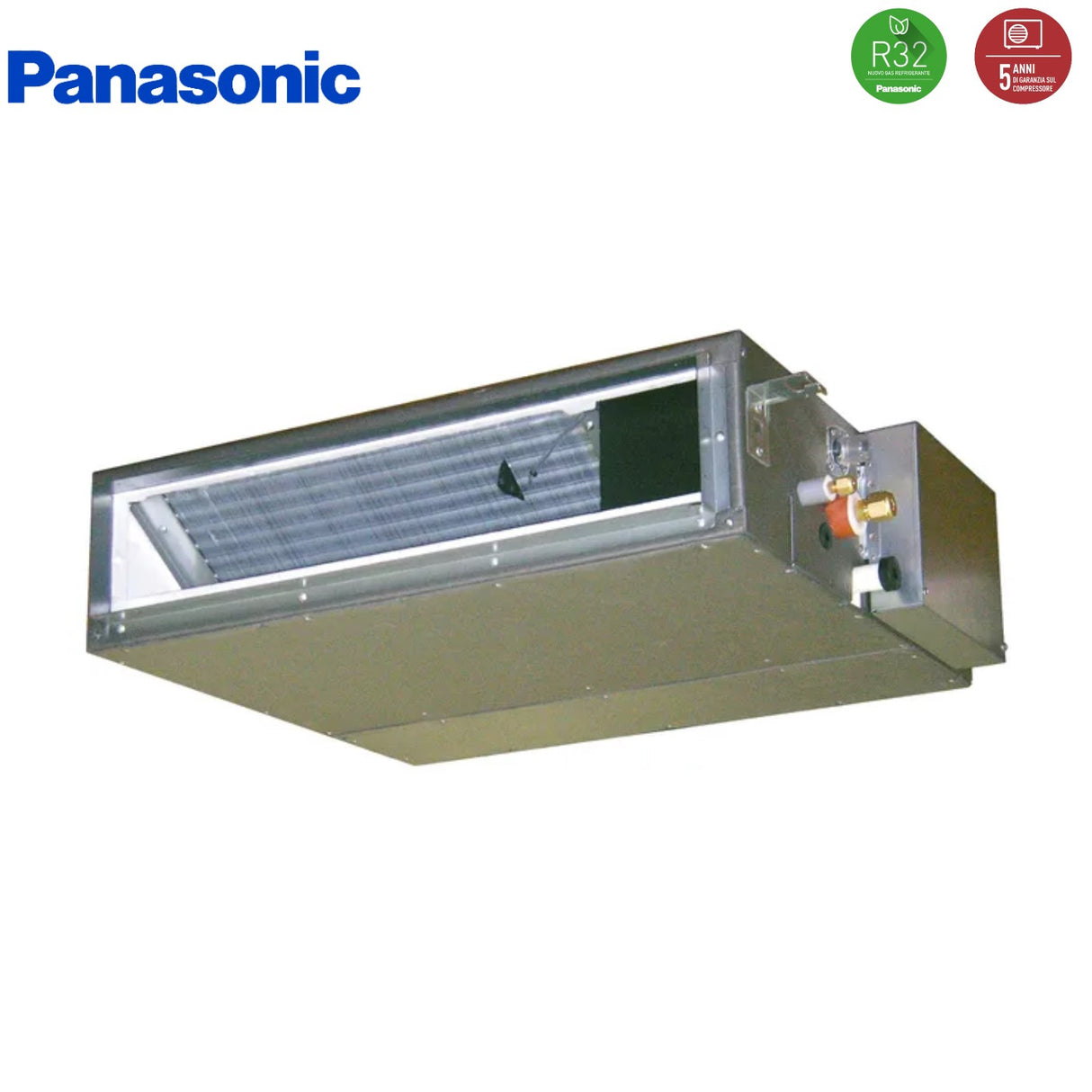 panasonic climatizzatore condizionatore panasonic canalizzato canalizzabile inverter a bassa pressione 18000 btu cs z50ud3eaw cu z50ubea r 32 wi fi optional classe a con comando a filo incluso