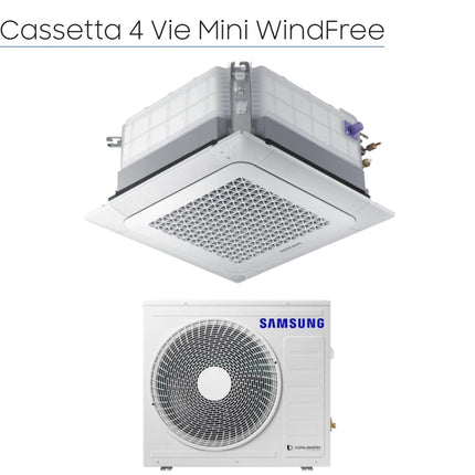 immagine-2-samsung-climatizzatore-condizionatore-samsung-mini-cassetta-4-vie-windfree-24000-btu-ac071rnndkg-r-32-wi-fi-optional-con-pannello-incluso