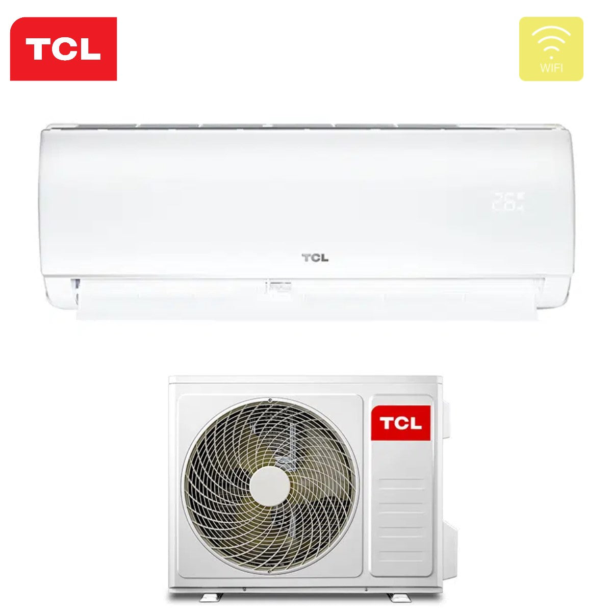 tcl climatizzatore condizionatore tcl inverter serie elite xa41 12000 btu tac 12chsd r 32 wi fi integrato classe aa
