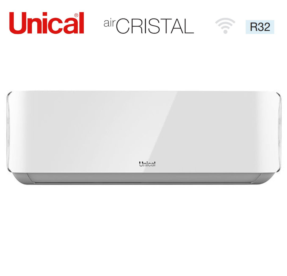 unical climatizzatore condizionatore unical quadri split inverter serie air cristal 10131313 con kmx4 36he r 32 wi fi optional 10000130001300013000