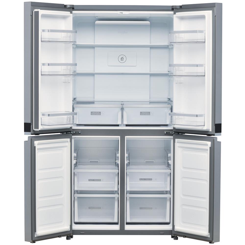 whirlpool frigorifero americano whirlpool wq9 b1l 4 porte total no frost classe f a1874xl909xp698 594 litri illuminazione a led inox ean 8003437231407