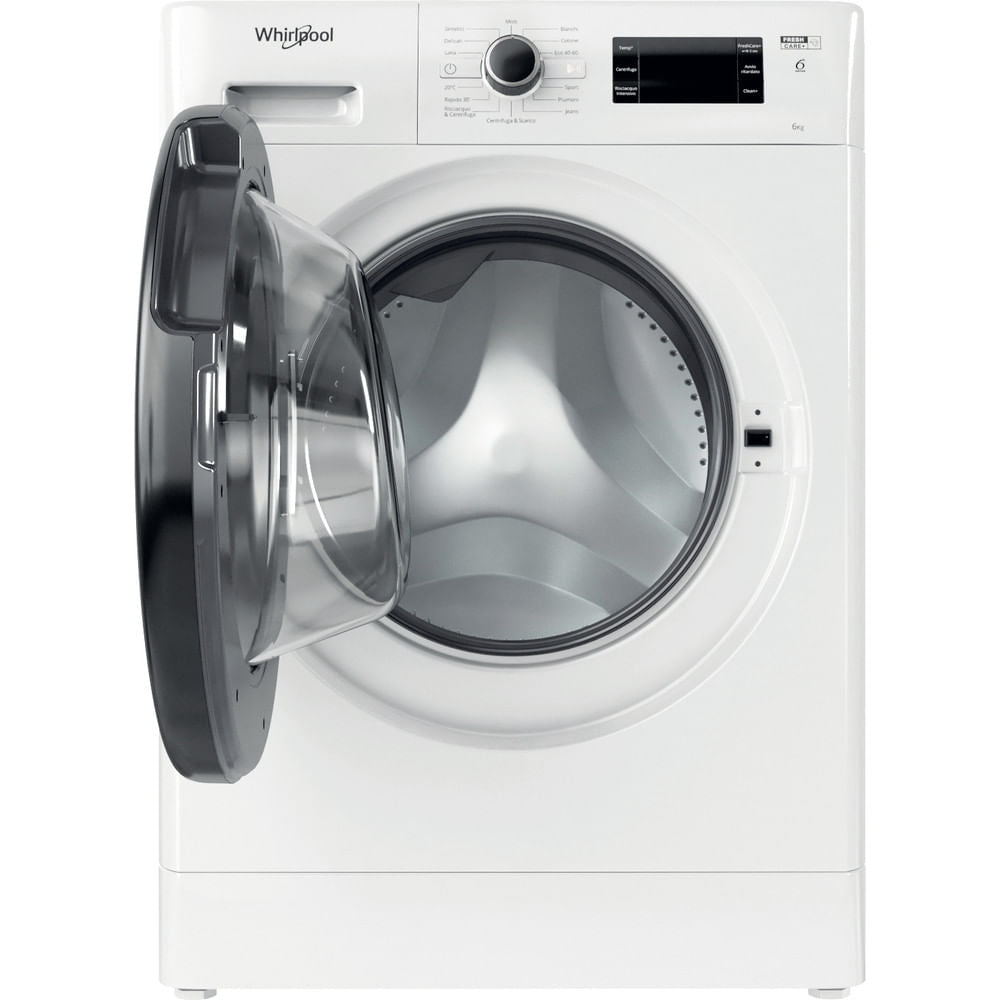 whirlpool lavatrice a carica frontale whirlpool 6 kg fwsg 61251 b it n freshcare 1200 giri classe f ean 8003437617034
