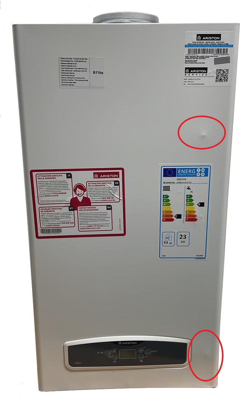 ariston area occasioni caldaia ariston modello cares x 24 cf metano low nox a camera aperta 3301317