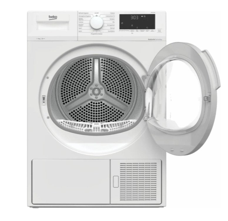 beko asciugatrice a carico frontale beko 9 kg smart touch drx927wn a ean 8690842415555