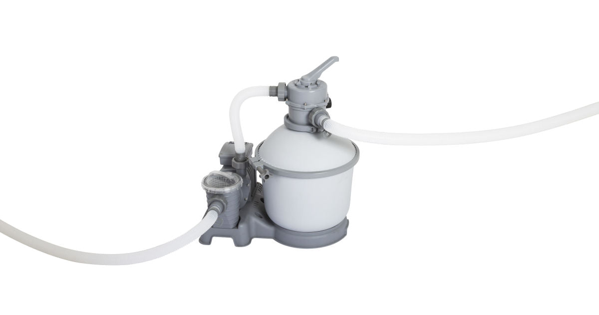 bestway piscina bestway fuori terra rettangolare power steel con telaio e scaletta filtro a sabbia da 3 785 lh cod 56466