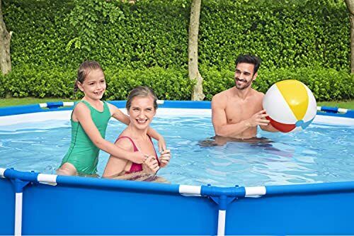 bestway piscina fuori terra bestway 5612e steel pro 396x84h con pompa filtrante 8 680 litri
