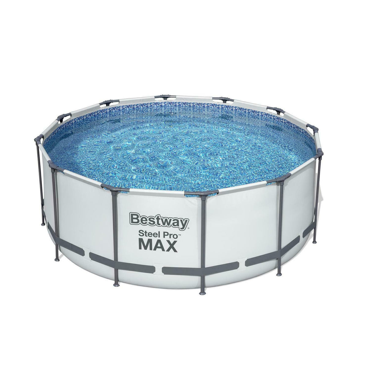 bestway piscina fuori terra bestway 56420 frame pool steel pro 366x122h top di coperturascaletta rampa esternapompa filtrante 10 250 litri
