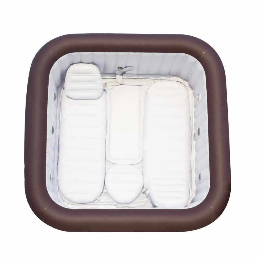 bestway piscina idromassaggio riscaldata gonfiabile bestway lay z spa maldives cm 201x201x80h mod 54173