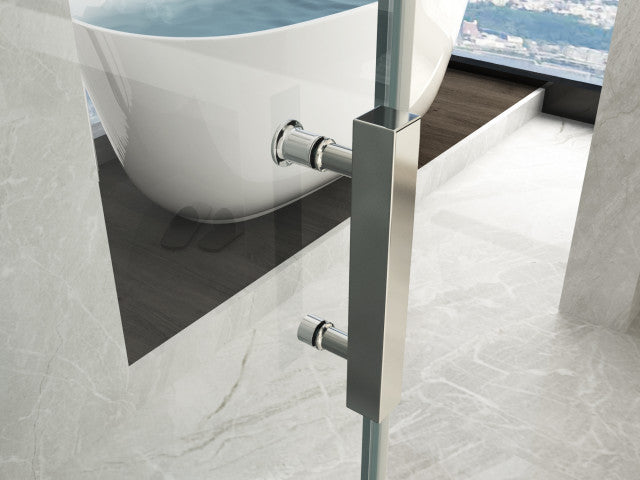 box doccia 2 lati in cristallo 8mm apertura a battente esterna 049