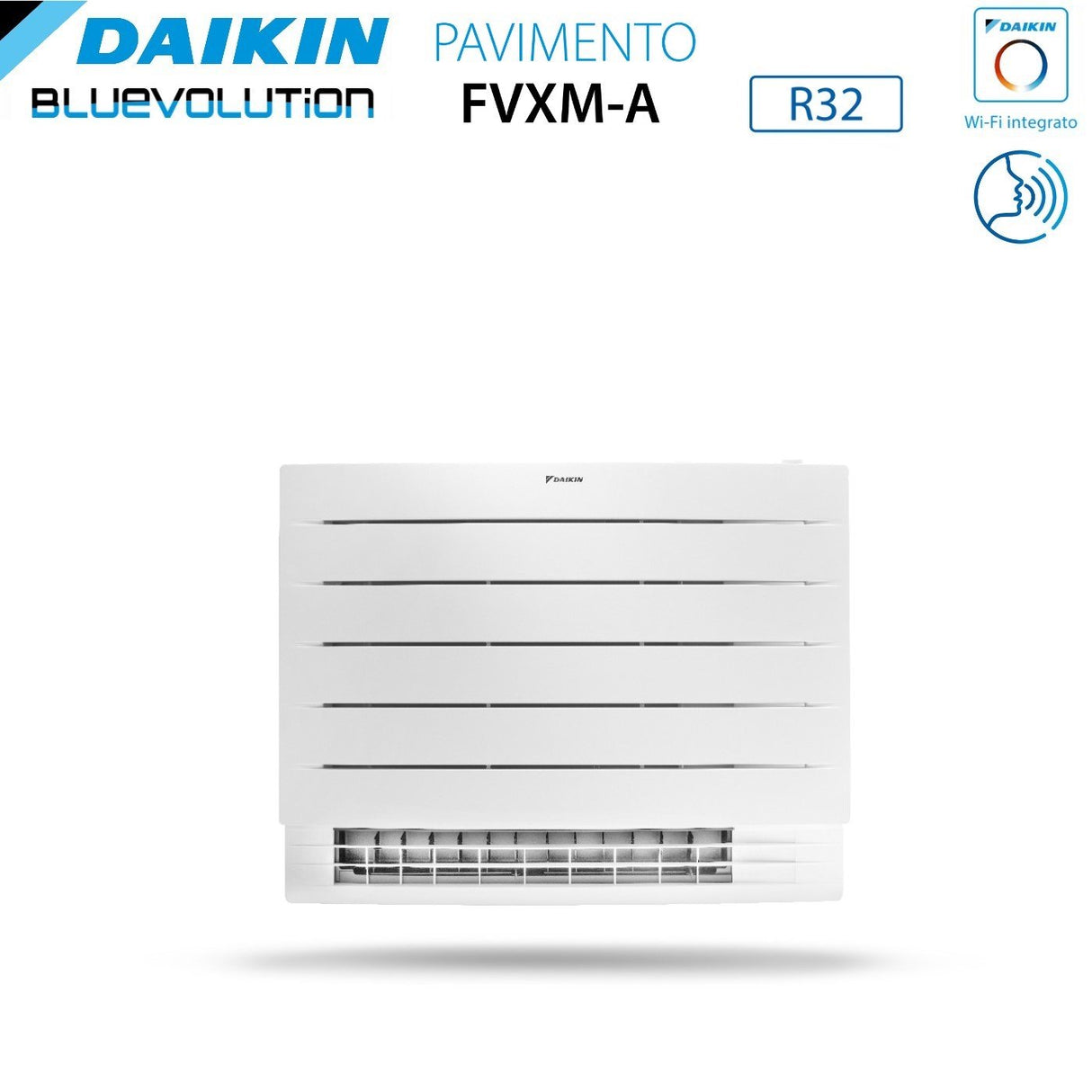 daikin climatizzatore condizionatore daikin a pavimento dual split serie perfera fvxm a 912 con 2mxm50m9n r 32 wi fi integrato 900012000 con telecomando ad infrarossi incluso garanzia italiana novita