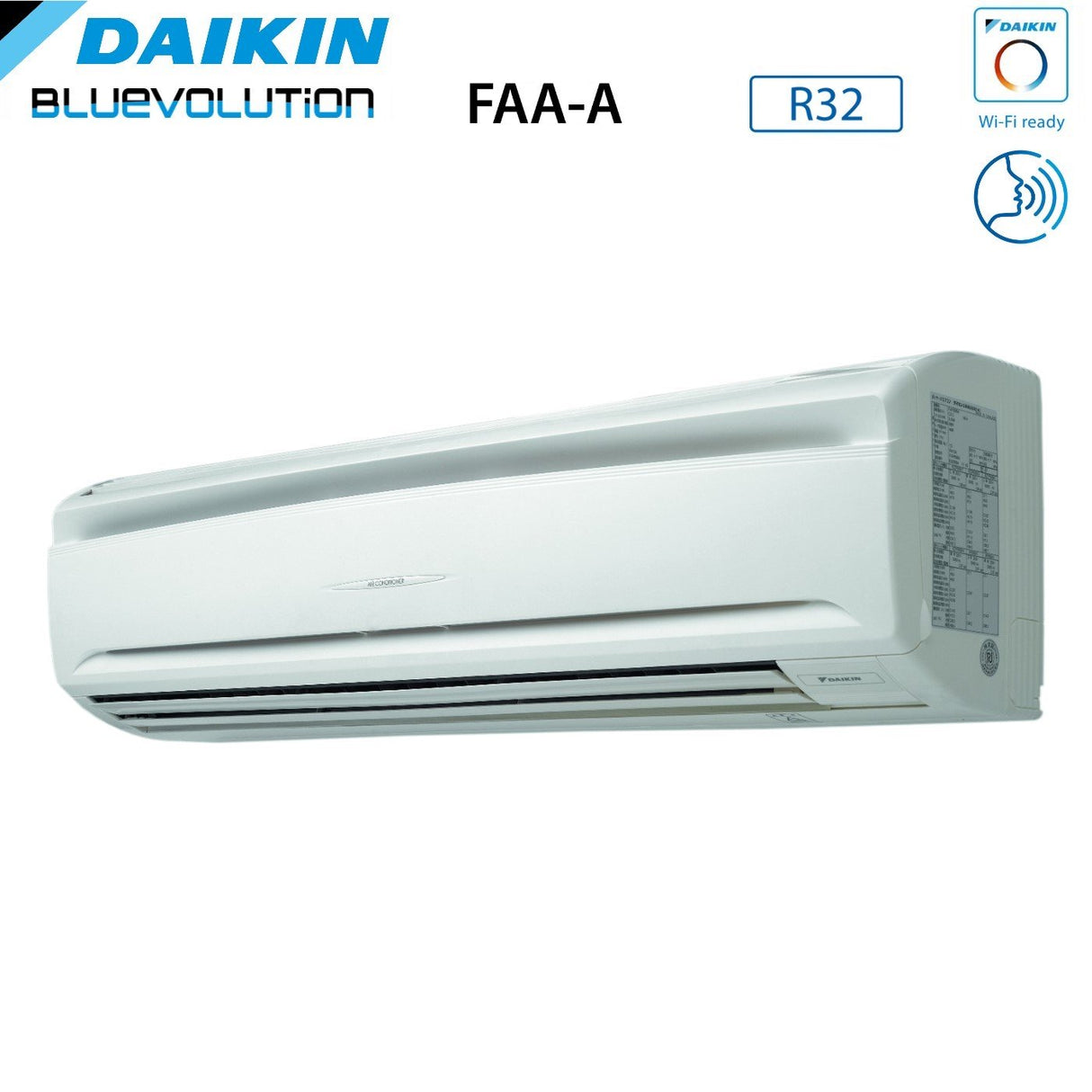 daikin climatizzatore condizionatore daikin bluevolution skyair active series inverter serie faa a 36000 btu faa100a rzasg100my1 trifase r 32 wi fi optional classe aa ean 8059657002556