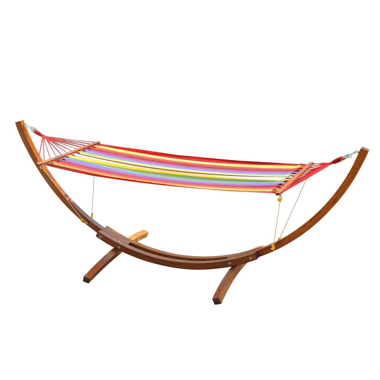 easycomfort easycomfort amaca in tessuto a righe colorato con supporto in legno 3 15x1x1 1m ean 8054144138442
