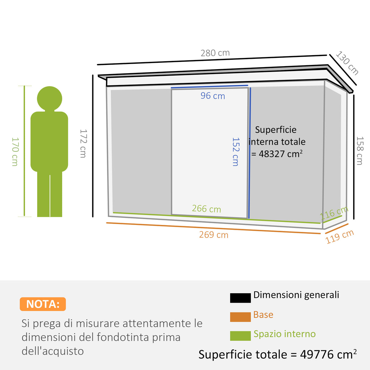 easycomfort easycomfort casetta da giardino porta utensili in lamiera di acciaio capanno da giardino in acciaio con porte scorrevoli 280x130x172cm grigio nero