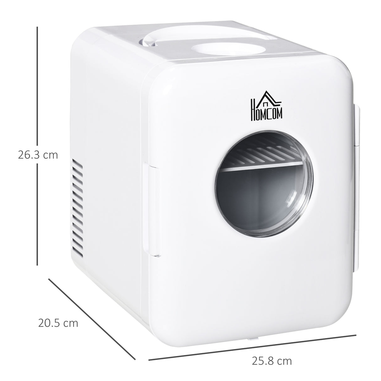 easycomfort easycomfort frigo portatile da 60w con capacita 4l divisore removibile e maniglia 25 8x20 5x26 3 cm