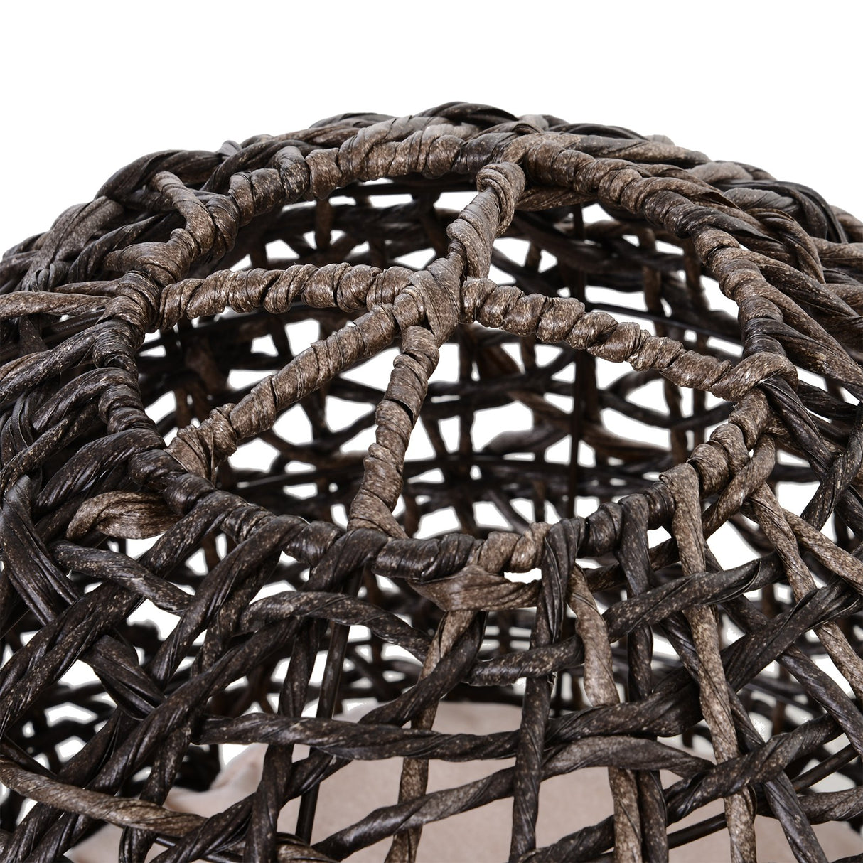 easycomfort easycomfort letto per gatti in vimini marrone con cuscino 49 x 46 cm ean 8054144139975